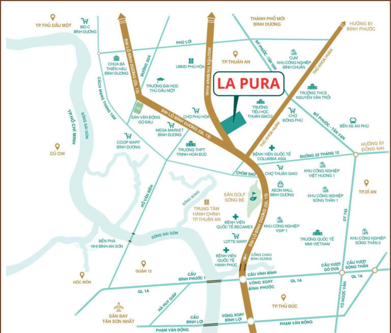 Vị trí vàng ngàn kết nối của dự án