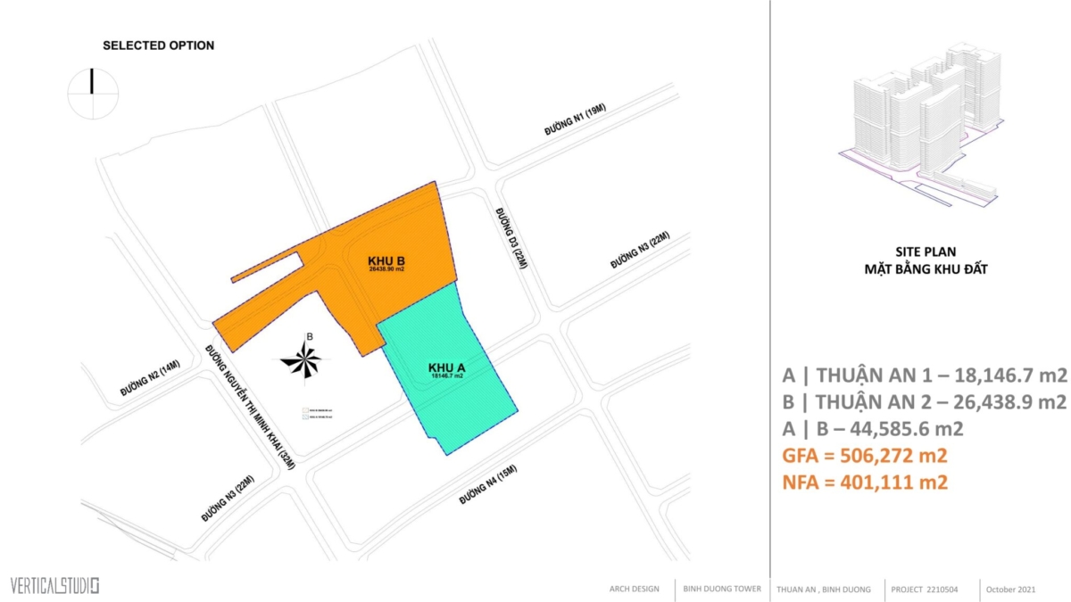 Mặt bằng tổng thể dự án La Pura Gloria